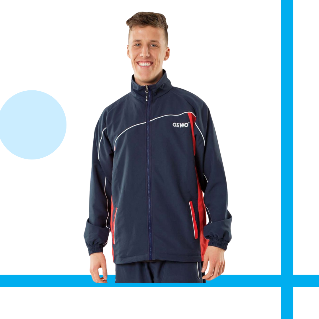 Chaqueta GEWO Storm Marino/rojo